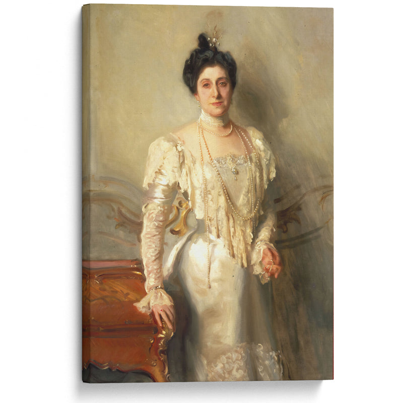 Portrait of Mrs. Asher B. Wertheimer (1898) - John Singer Sargent - Canvas Print