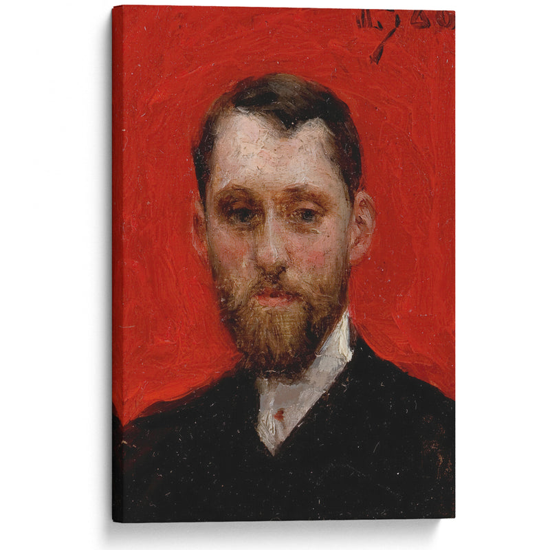 Portrait of the Painter Charles Theriat (1886) - Julius Leblanc Stewart - Canvas Print