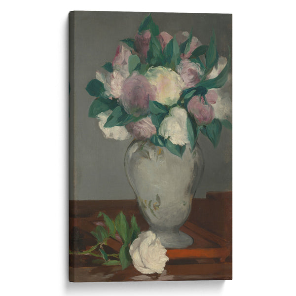 Peonies (1864–65) - Édouard Manet - Canvas Print