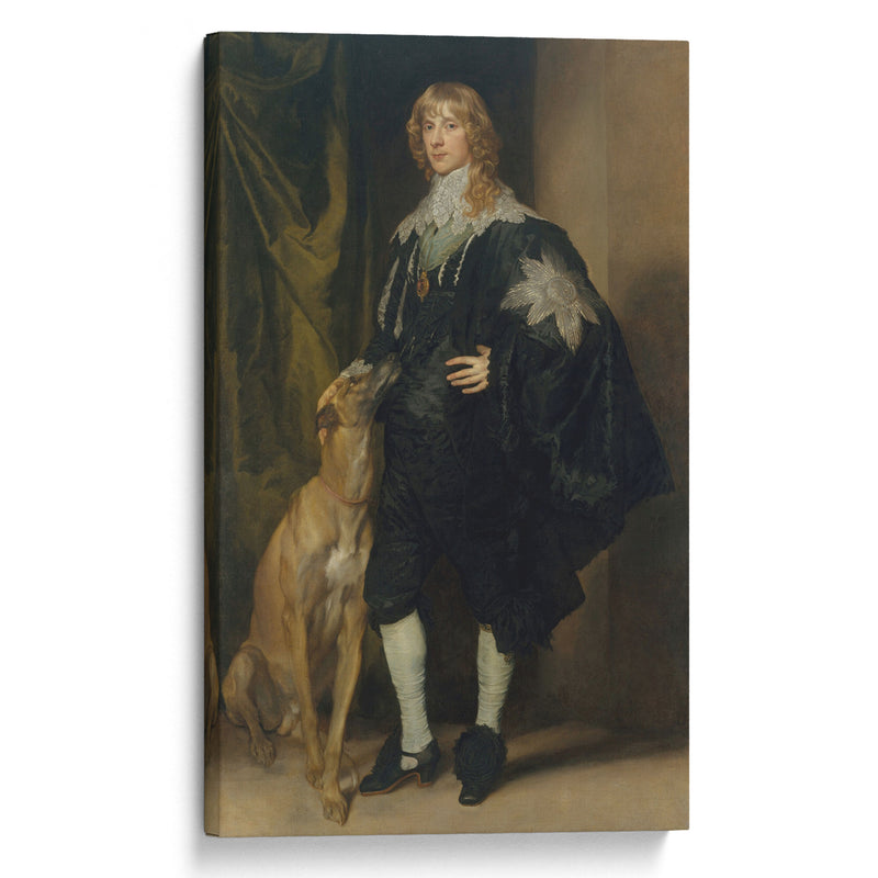 James Stuart (1612–1655), Duke of Richmond and Lennox (ca. 1633–35) - Anthony van Dyck - Canvas Print