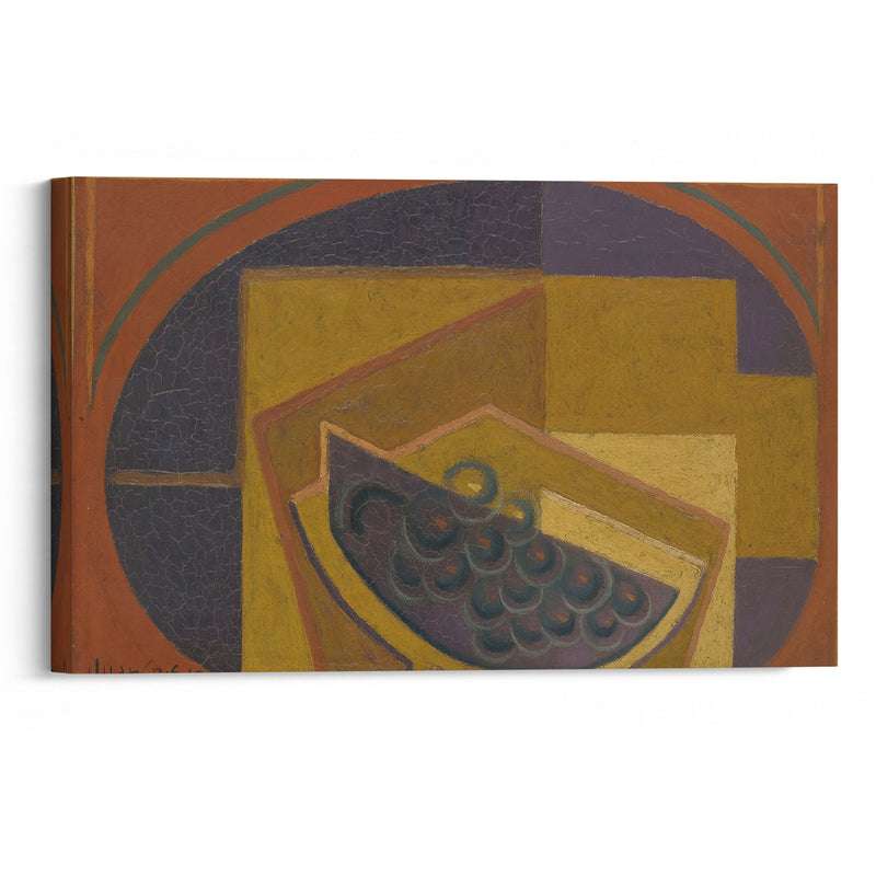 Le Raisin Noir (1923) - Juan Gris - Canvas Print
