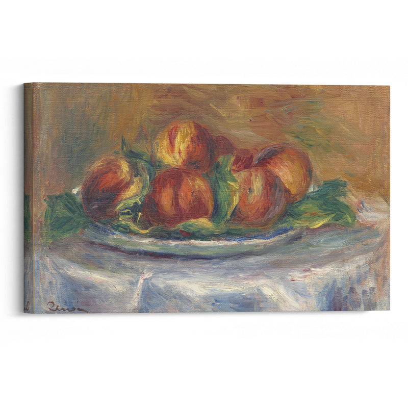 Peaches on a Plate (1902-1905) - Pierre-Auguste Renoir - Canvas Print