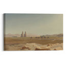 Caravan Passing The Colossi Of Memnon, Thebes - Jean-Léon Gérôme - Canvas Print
