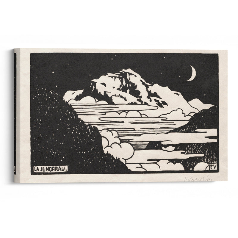 The Jungfrau (1892) - Félix Vallotton - Canvas Print