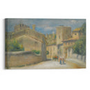 Rue A Villeneuve-Les-Avignon (1905) - Pierre-Auguste Renoir - Canvas Print