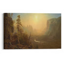 Yosemite Valley, Glacier Point Trail (ca. 1873) - Albert Bierstadt - Canvas Print