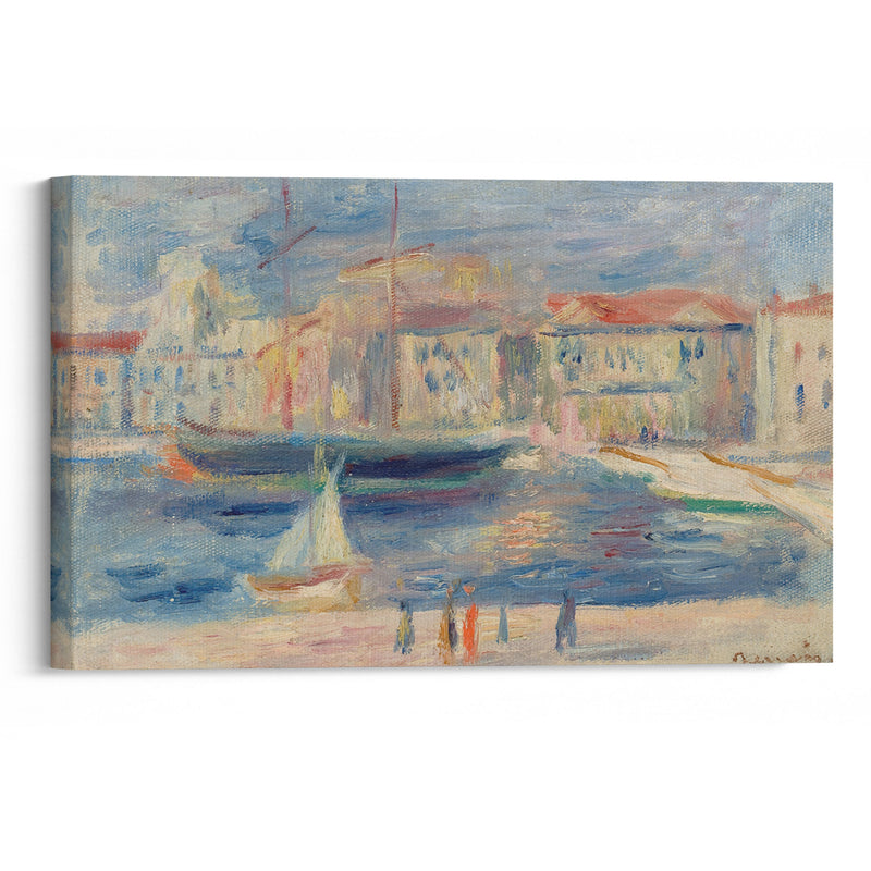 Le Port de Saint-Tropez - Pierre-Auguste Renoir - Canvas Print