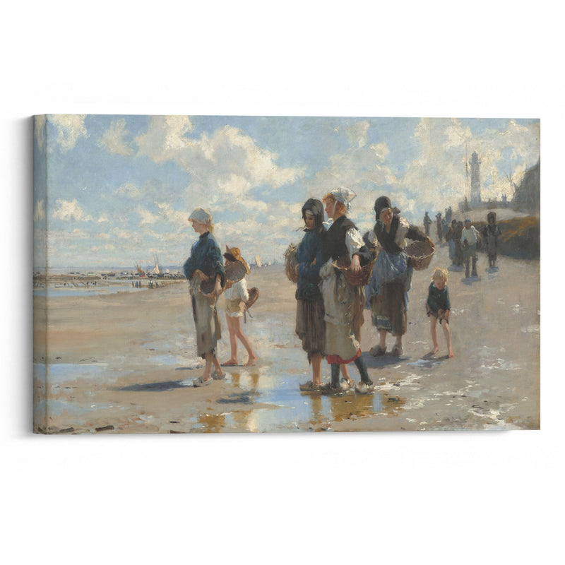 En route pour la pêche (Setting Out to Fish) (1878) - John Singer Sargent - Canvas Print