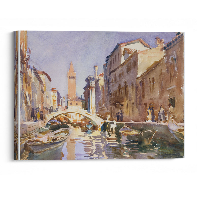 Venetian Canal (1913) - John Singer Sargent - Canvas Print