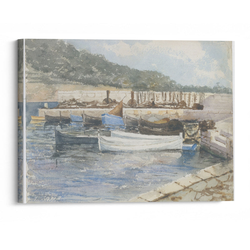 Boats - John Singer Sargent - Canvas Print