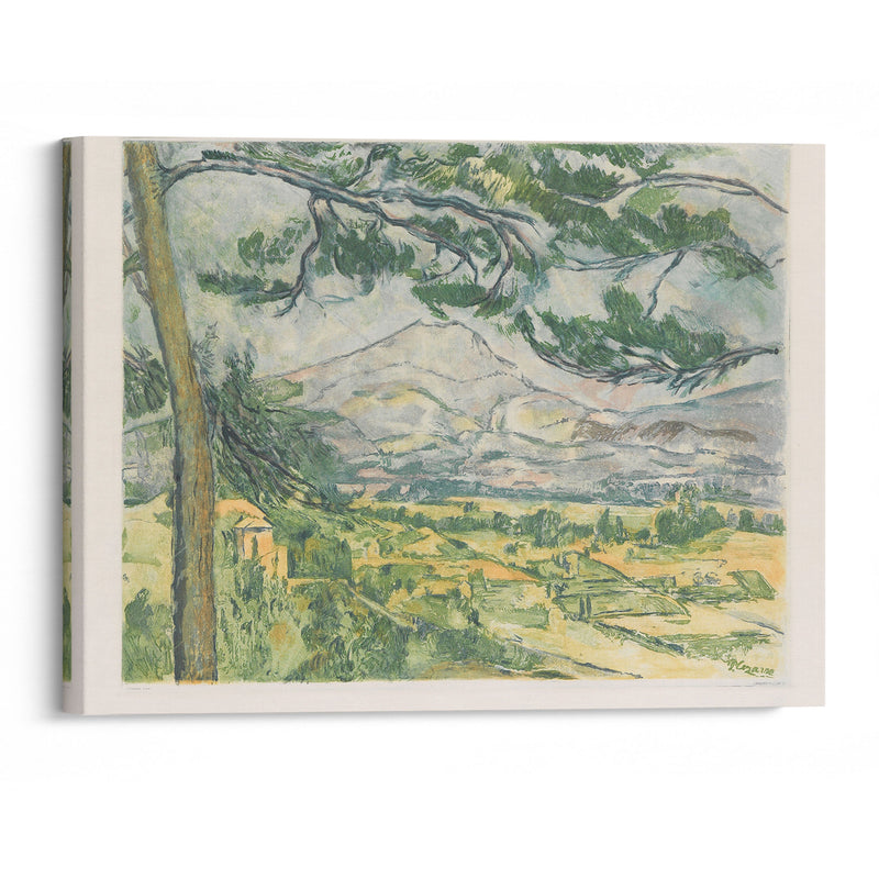 La Montagne Sainte-Victoire (1887) - Paul Cézanne - Canvas Print