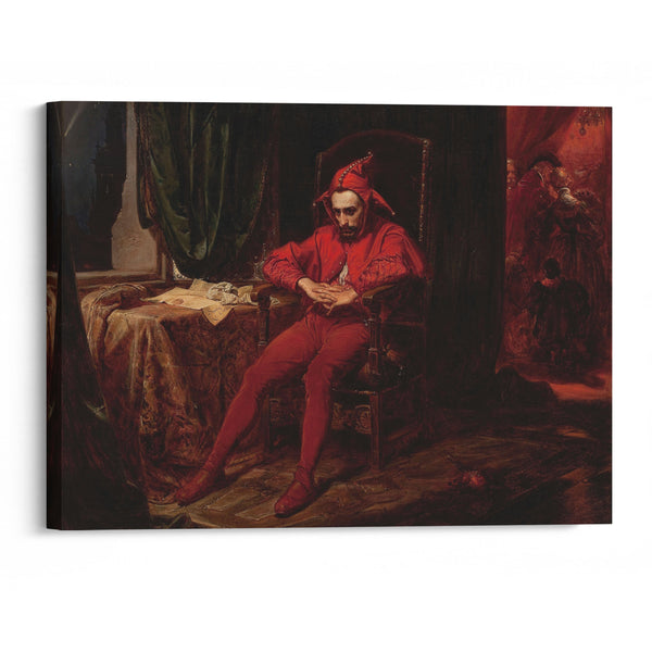 Stańczyk (1862) - Jan Matejko - Canvas Print