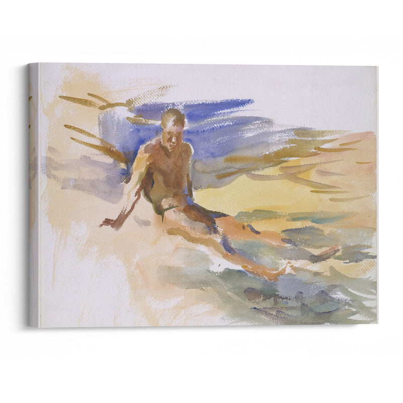 Bather, Florida (1917) - John Singer Sargent - Canvas Print