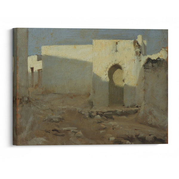 Moorish Buildings in Sunlight (between 1879 and 1880) - John Singer Sargent - Canvas Print