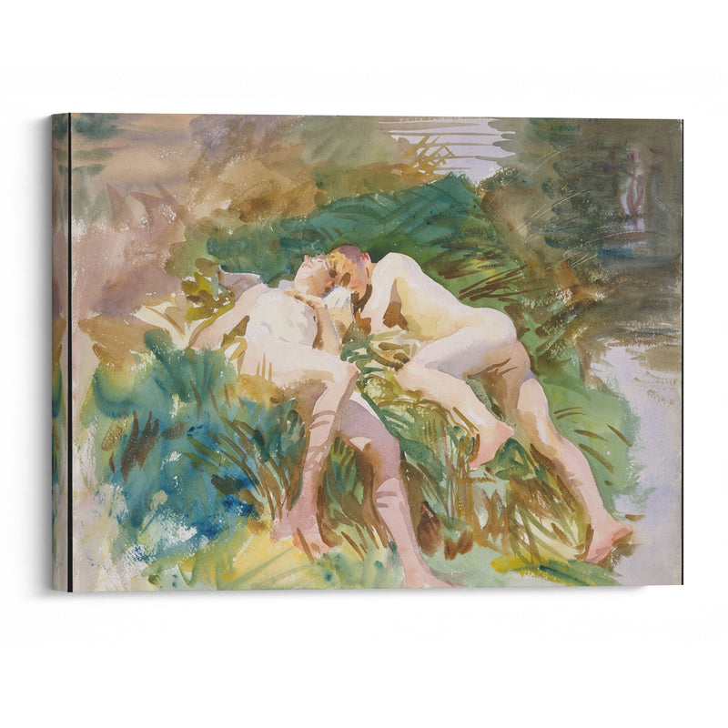 Tommies Bathing (1918) - John Singer Sargent - Canvas Print
