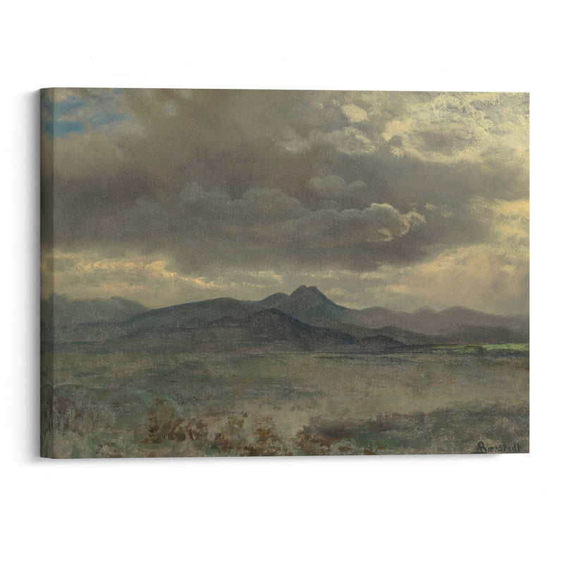 Cloud Study in San Francisco (1873) - Albert Bierstadt - Canvas Print