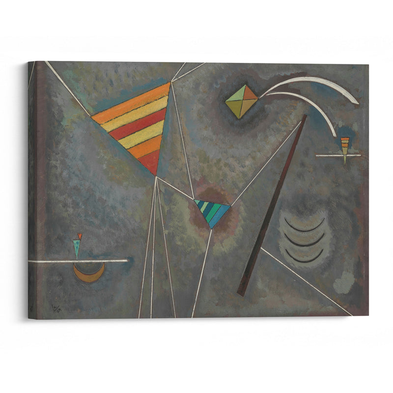 Weissgebunden (1929) - Wassily Kandinsky - Canvas Print