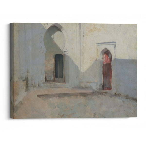 Courtyard, Tetuan, Morocco (between 1879 and 1880) - John Singer Sargent - Canvas Print