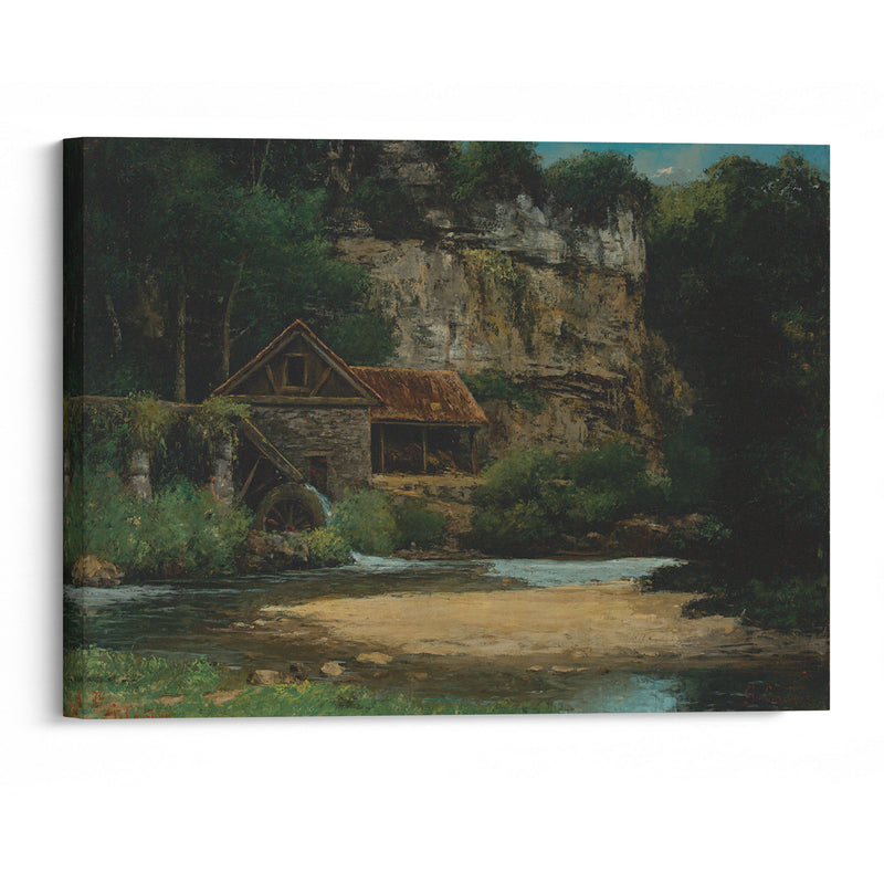 Le Moulin (1874) - Gustave Courbet - Canvas Print