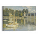 The Argenteuil Bridge (1874) - Claude Monet - Canvas Print