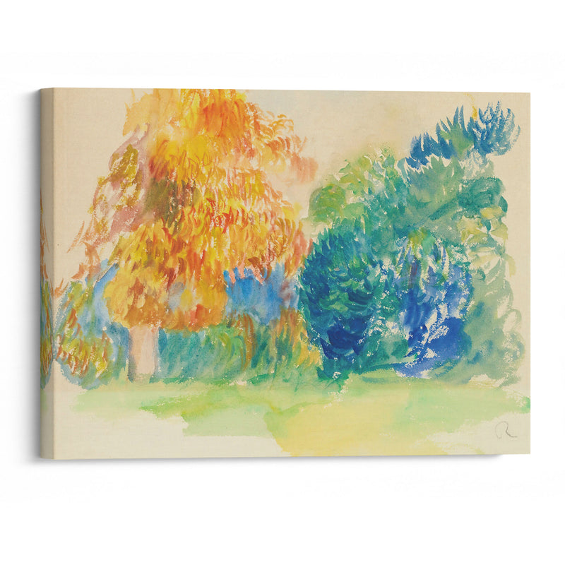 Les Arbres - Pierre-Auguste Renoir - Canvas Print