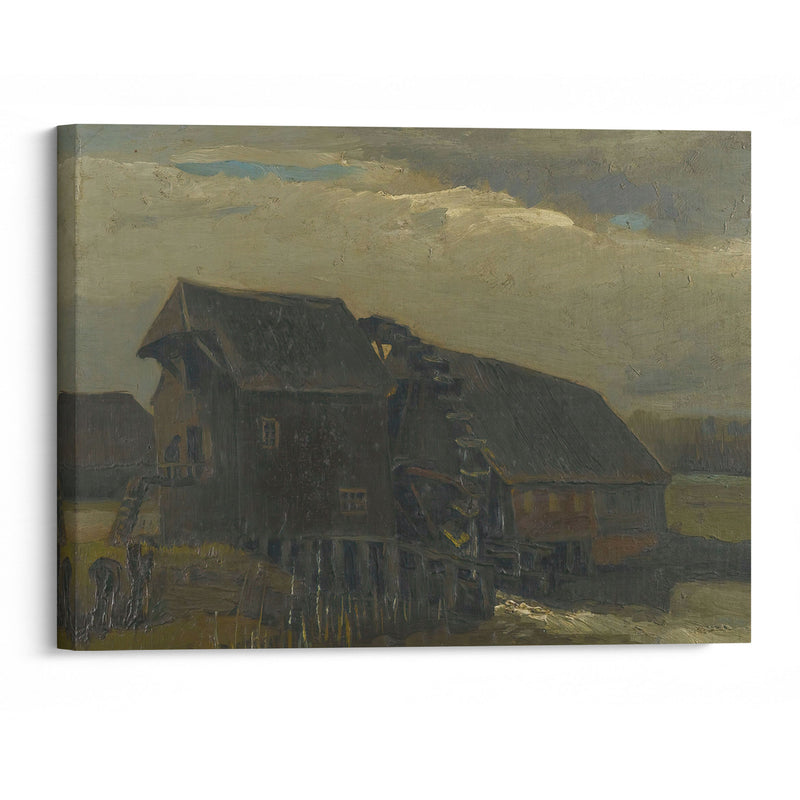 Water Mill At Opwetten (1884) - Vincent van Gogh - Canvas Print