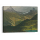 Mountain Landscape - Albert Bierstadt - Canvas Print