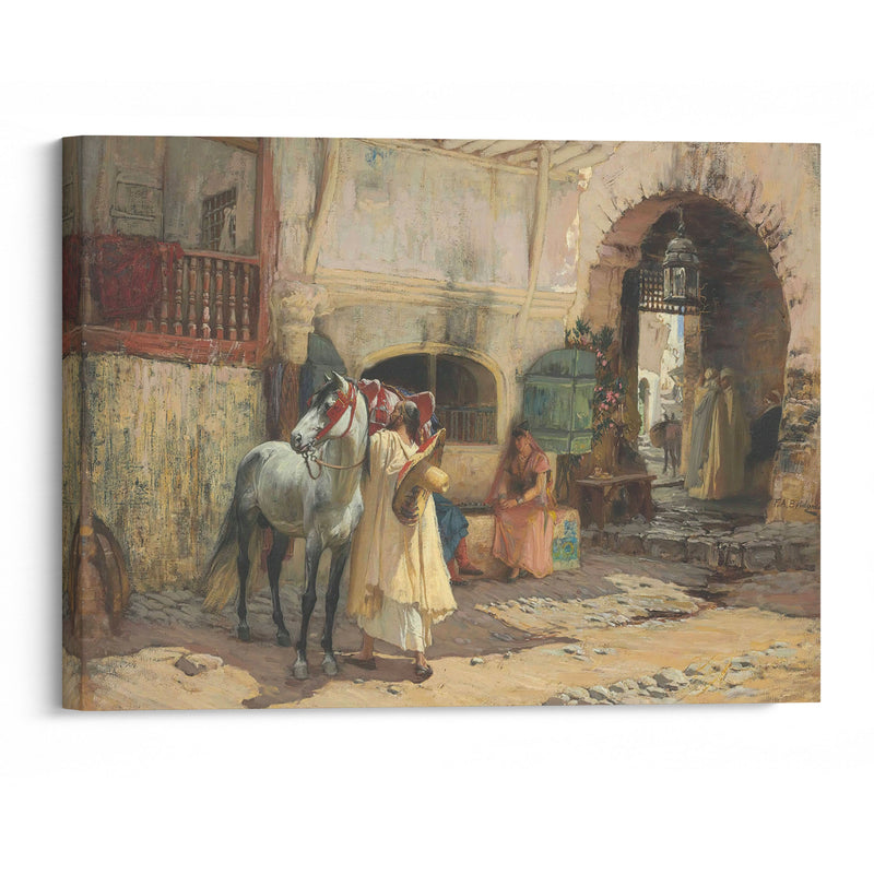 Off for a Ride, Constantine, Algeria - Frederick Arthur Bridgman - Canvas Print
