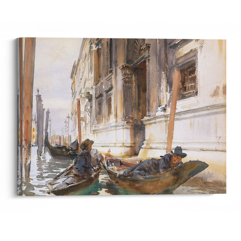 Gondoliers’ Siesta (circa 1904) - John Singer Sargent - Canvas Print