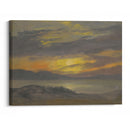 Sunset - Albert Bierstadt - Canvas Print