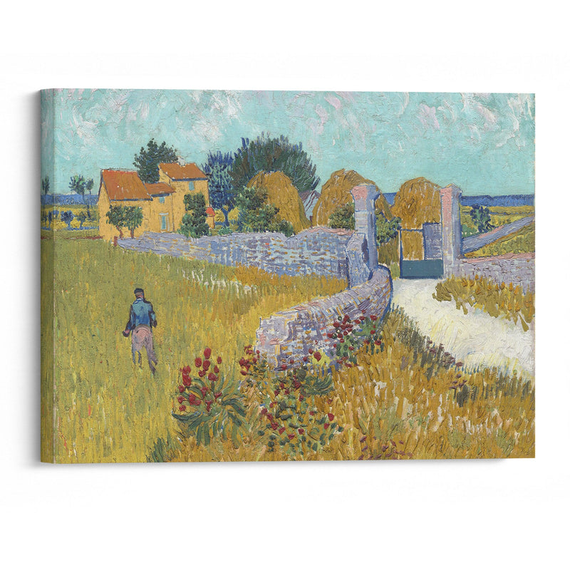 Farmhouse in Provence (1888) - Vincent van Gogh - Canvas Print - UAIO LMT