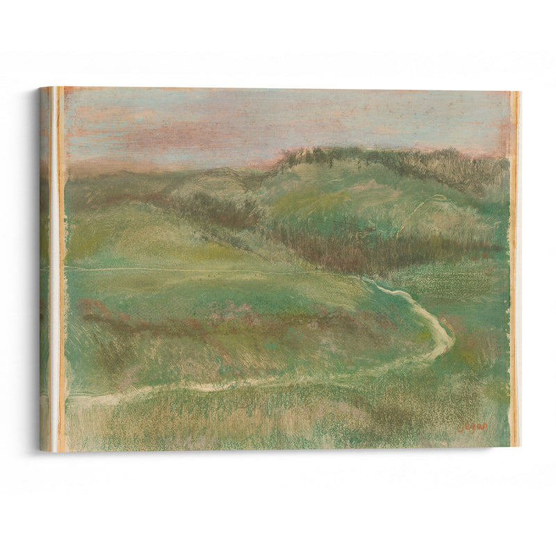 Landscape (1892) - Edgar Degas - Canvas Print