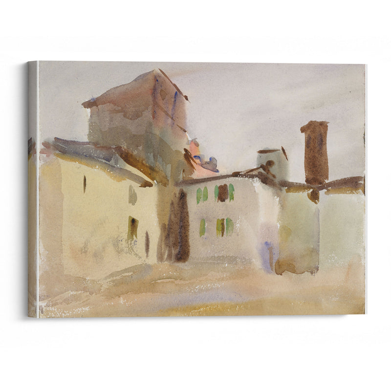 Borgo San Lorenzo (circa 1910) - John Singer Sargent - Canvas Print