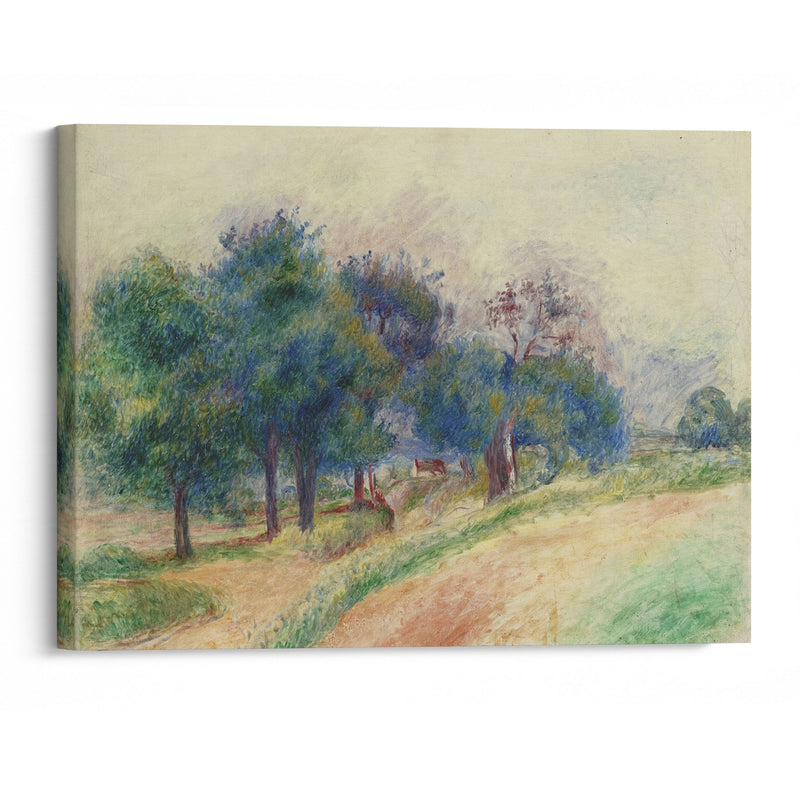 Paysage d’Essoyes (circa 1888) - Pierre-Auguste Renoir - Canvas Print
