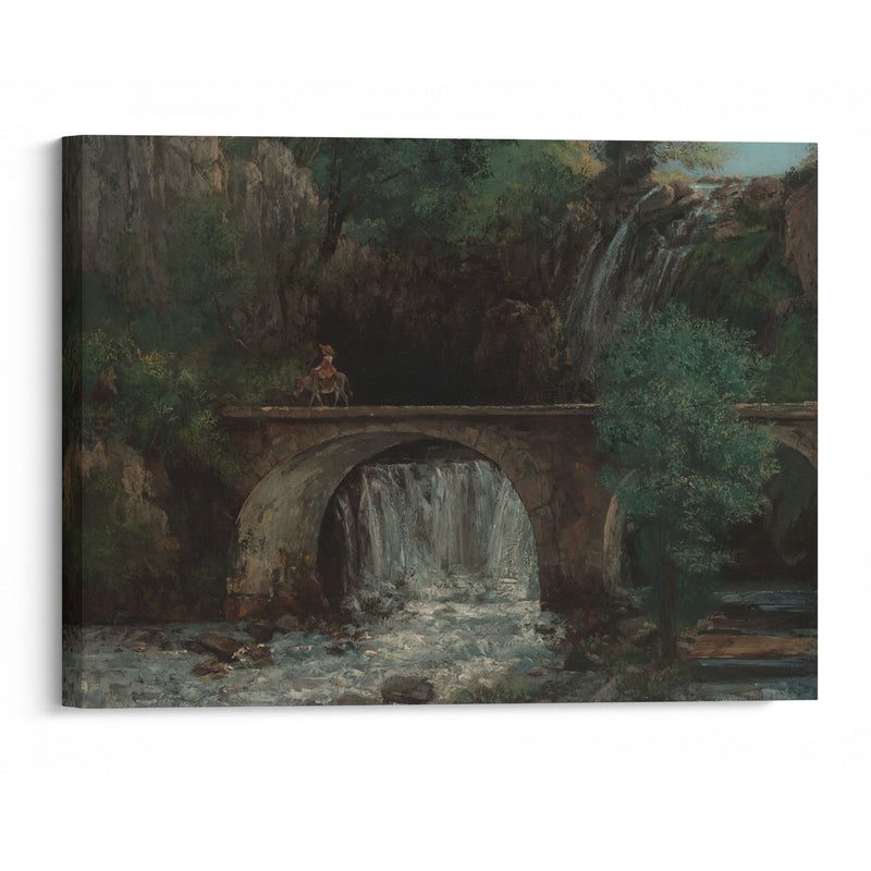 The Great Bridge (1864) - Gustave Courbet - Canvas Print