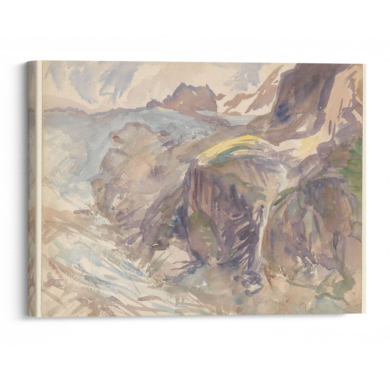 Glacier (circa 1908 –9) - John Singer Sargent - Canvas Print