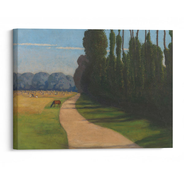 Chemin de la Croix-Rouge (1918) - Félix Vallotton - Canvas Print