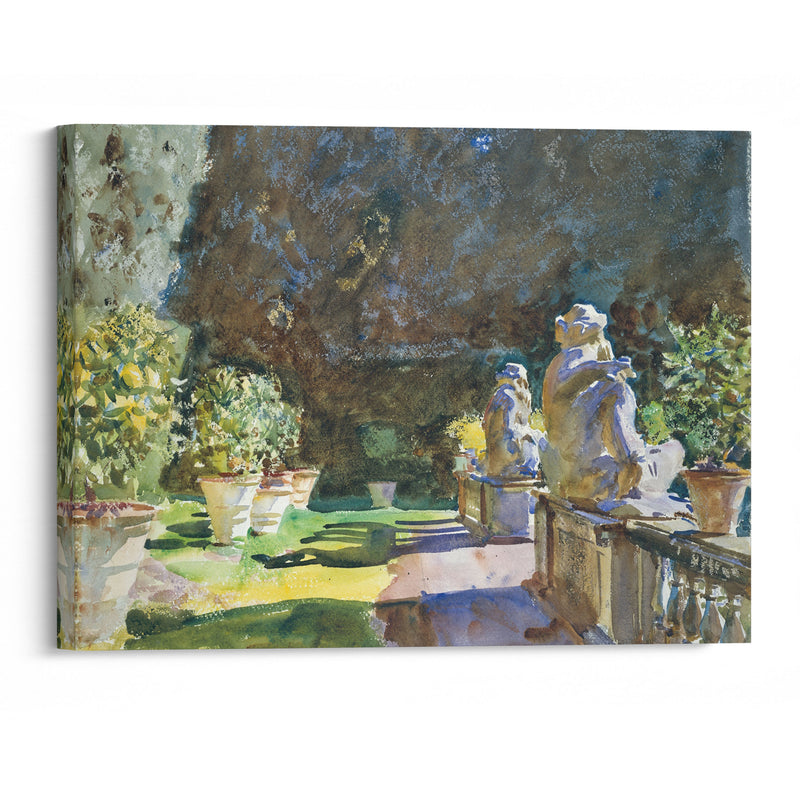 Villa di Marlia, Lucca (1910) - John Singer Sargent - Canvas Print