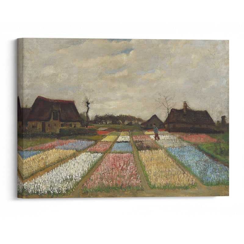 Flower Beds in Holland (c. 1883) - Vincent van Gogh - Canvas Print - UAIO LMT