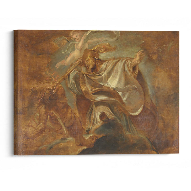 St. Gregory of Nazianzus (1621) - Peter Paul Rubens - Canvas Print