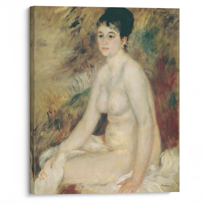 Nach dem Bade (1876) - Pierre-Auguste Renoir - Canvas Print