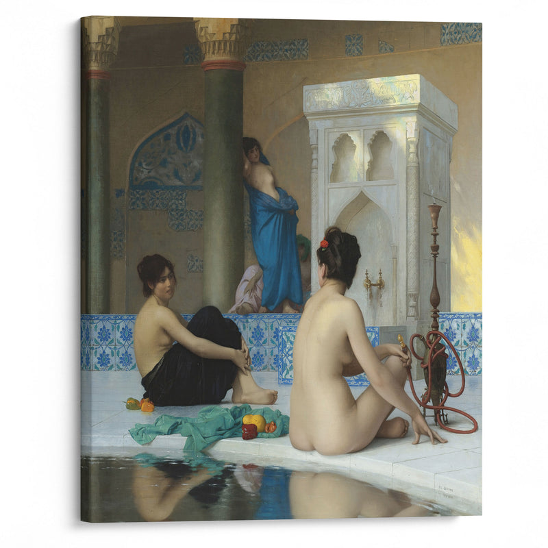 After the Bath (19th century) - Jean-Léon Gérôme - Canvas Print