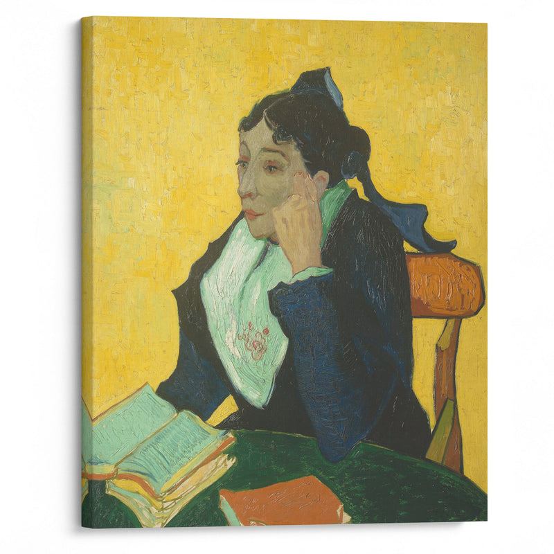 L’Arlésienne; Madame Joseph-Michel Ginoux (Marie Julien, 1848–1911) (1888–89) - Vincent van Gogh - Canvas Print