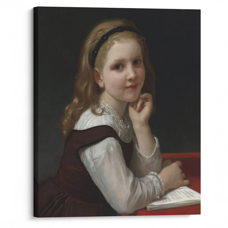 Distraction (1868) - William Bouguereau - Canvas Print