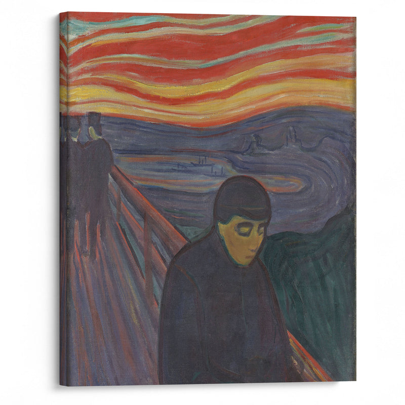 Despair (1894) - Edvard Munch - Canvas Print