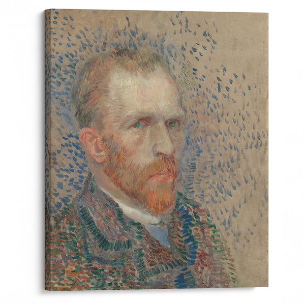 Self-portrait (1887) - Vincent van Gogh - Canvas Print