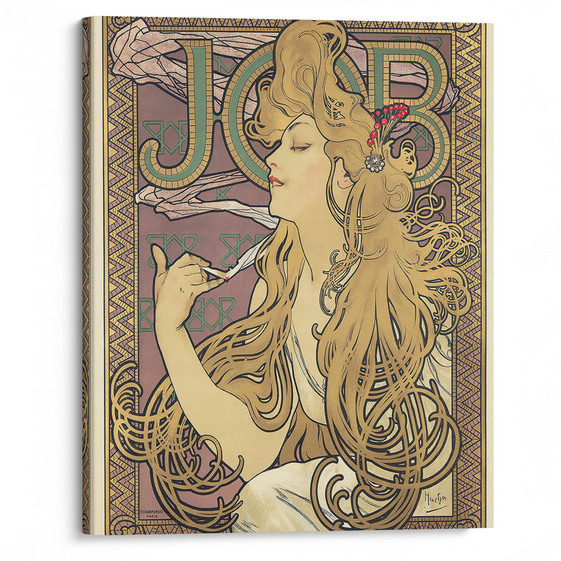 Job (1896) - Alphonse Mucha - Canvas Print