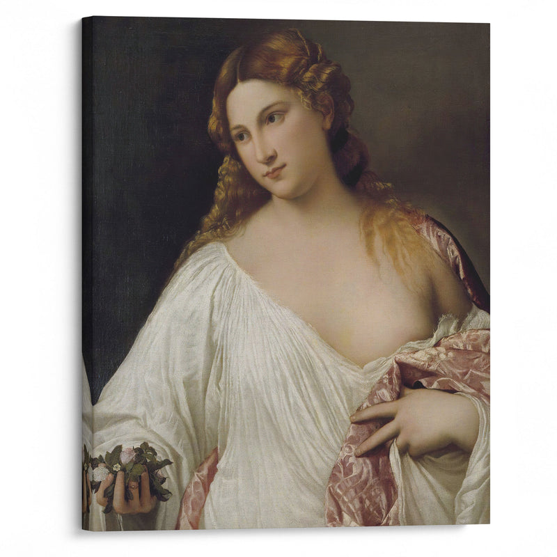 Flora (1517) - Titian - Canvas Print