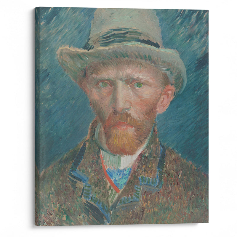 Self-portrait (1887) - Vincent van Gogh - Canvas Print