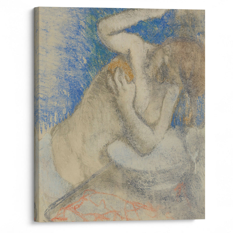 Femme À Sa Toilette (circa 1892) - Edgar Degas - Canvas Print